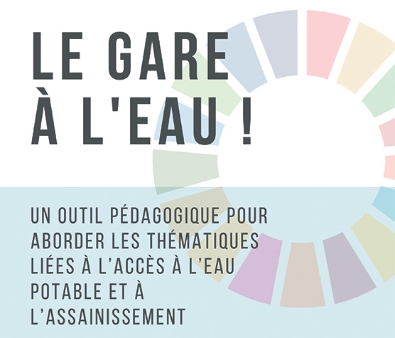 page de couverture le Gare à l 'eau!